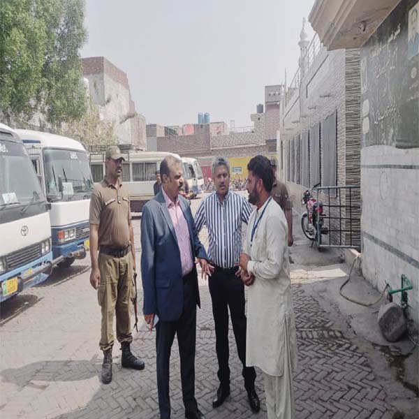 ڈی سی قصور اور اسسٹنٹ کمشنر کا نیو سٹار بس ٹرمینل کا دورہ  